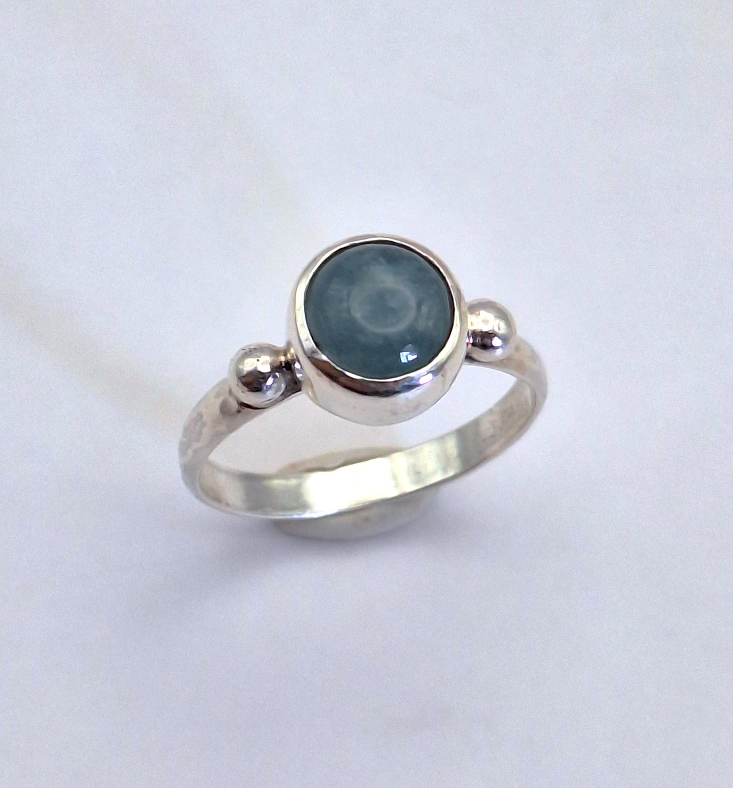 Anillo sortija Aguamarina