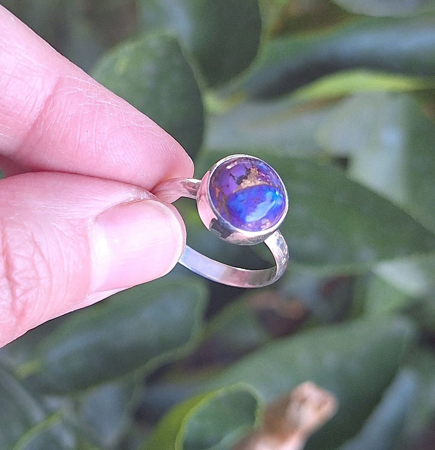 Anillo sortija Turquesa Purple