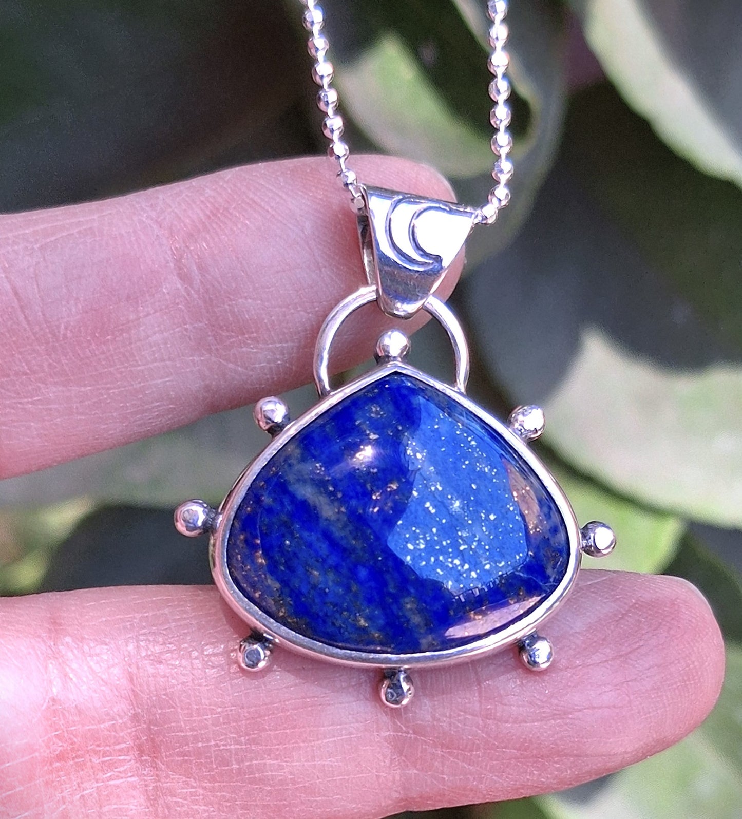 Colgante pelotitas Lapislázuli