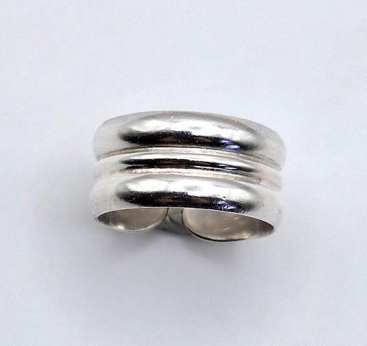 Anillo triple argolla ancho