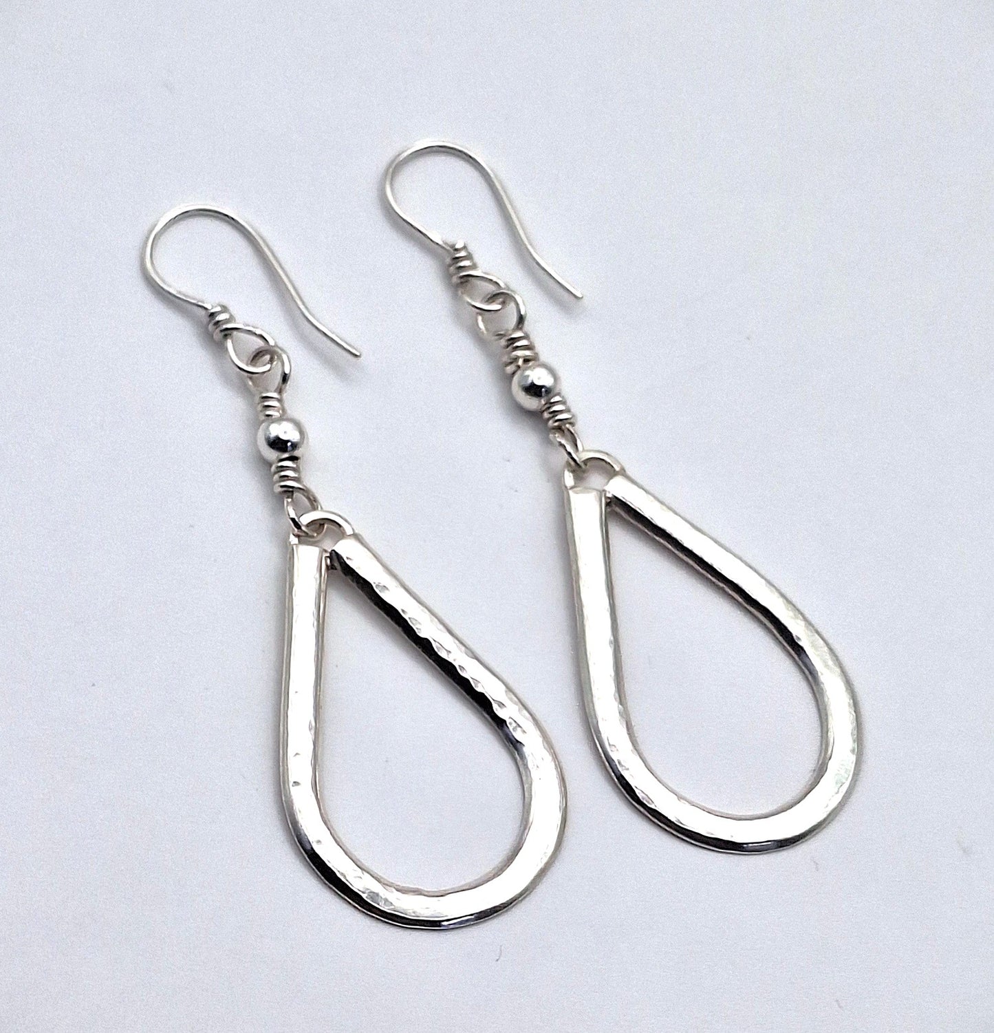 Aros gotas colgantes largos