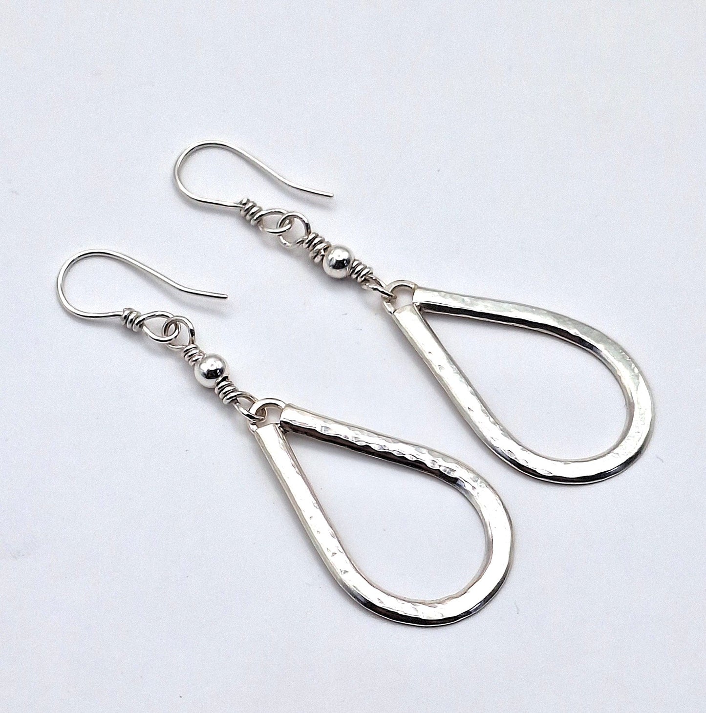 Aros gotas colgantes largos